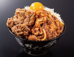 「肉プレミアム付き」Go To“Meat”キャンペーン開催　すた丼屋のドカ喰いすたみな肉丼を喰らえ！11月2日より『豪快 すたみな唐揚げ牛焼肉合盛り丼』シリーズ発売