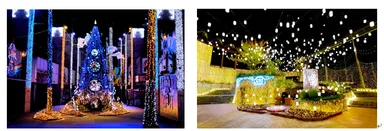 ミステリアスマジックストリートとランタンカーニバル広場