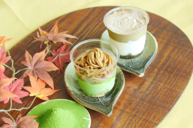 抹茶モンブラン・ほうじ茶アップルシナモン