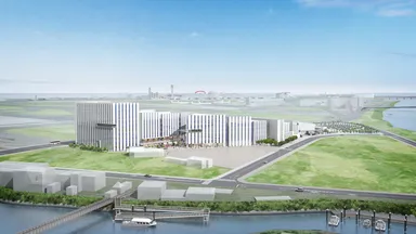 羽田イノベーションシティ全景