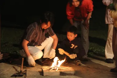 火おこしチャレンジ