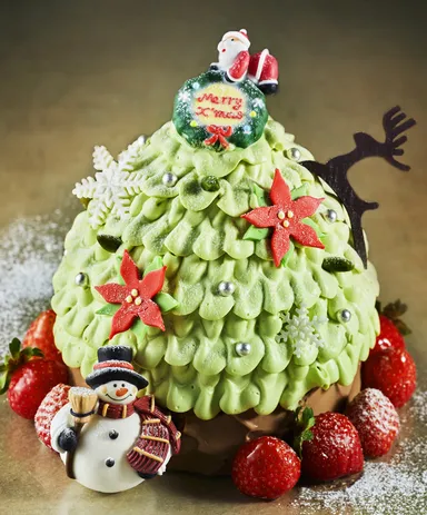 サンタさんの木のお家