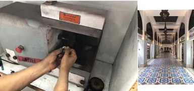 アラビア語ネームネックレス 職人