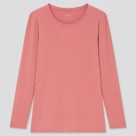 ヒートテッククルーネックT