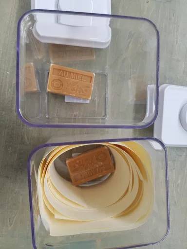 消臭実験の様子