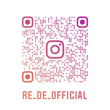 Re・De（リデ）公式 Instagram QRコード