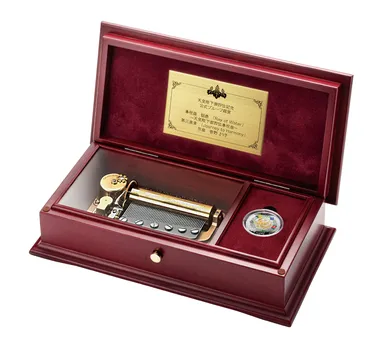 即位記念銀貨オルゴール付きオルゴール開