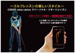 今まで解明できなかったゴルフのパッティングの秘密をスイング解析アプリ「CONVER swing capture『Csc』」が解明