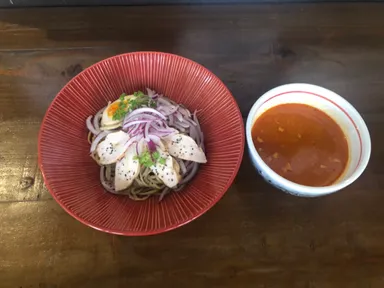 アホスープのつけ麺