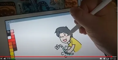 絵描き歌「てをあらおう！できた！」 https://youtu.be/xuX0uCor-Dw