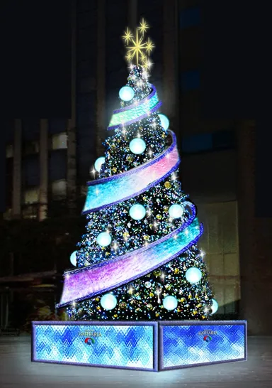 今年のクリスマスツリー(イメージ)