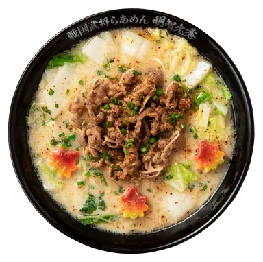 戦国武将らあめん 明智光秀　970円(税込)