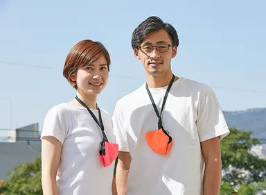 ストラップ着用画1