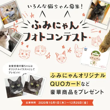 「ふみにゃんフォトコンテスト」キャンペーン