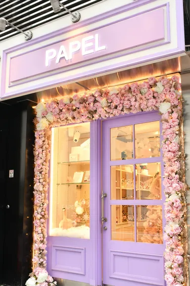 PAPEL店舗クリスマス外観