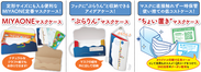 ＜宮川印刷＞企業PR・販促に使える抗菌マスクケース3商品を展開　自由度の高いデザインでDM・広告・クーポンとしての活用も