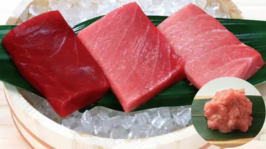 “だてまぐろ”食べ比べセット