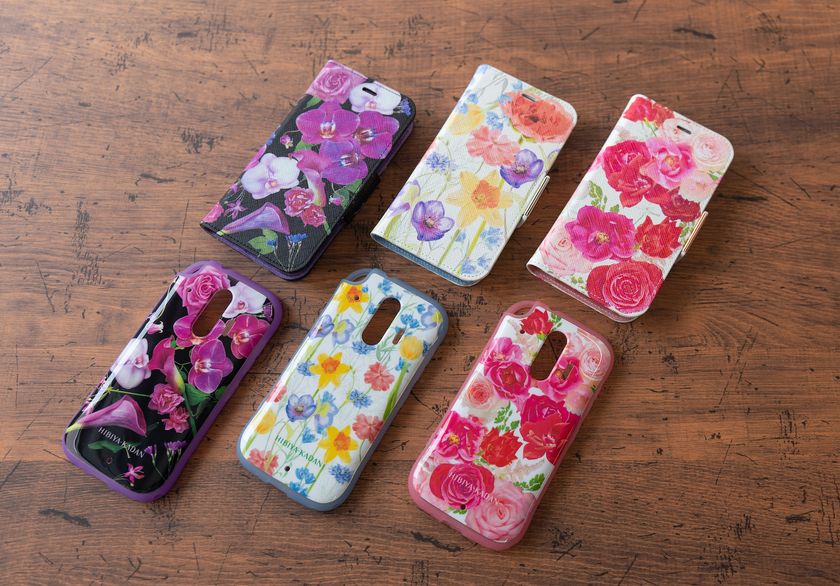 〜いつも手に花束を〜
日比谷花壇、NTTドコモと、
花柄の『らくらくスマートフォン』
専用カバーでコラボレーション
～全国のドコモショップ及び
ドコモオンラインショップで発売～
