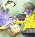 歯科治療現場での使用例