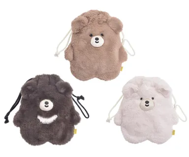 ころまるさん巾着3種