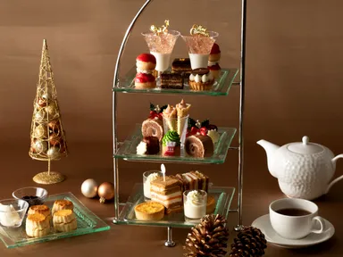 ラウンジ＆バー「マリンブルー」クリスマスアフタヌーンティー(イメージ)