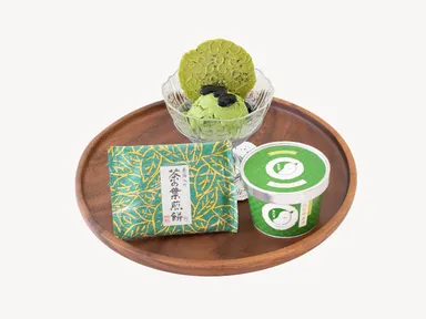 京のおうちカフェ 抹茶アイス2