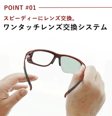 簡単なレンズ交換機構