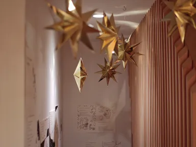 秘密基地へ進む通路