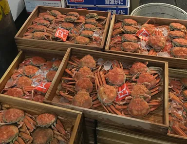 カニの売り場