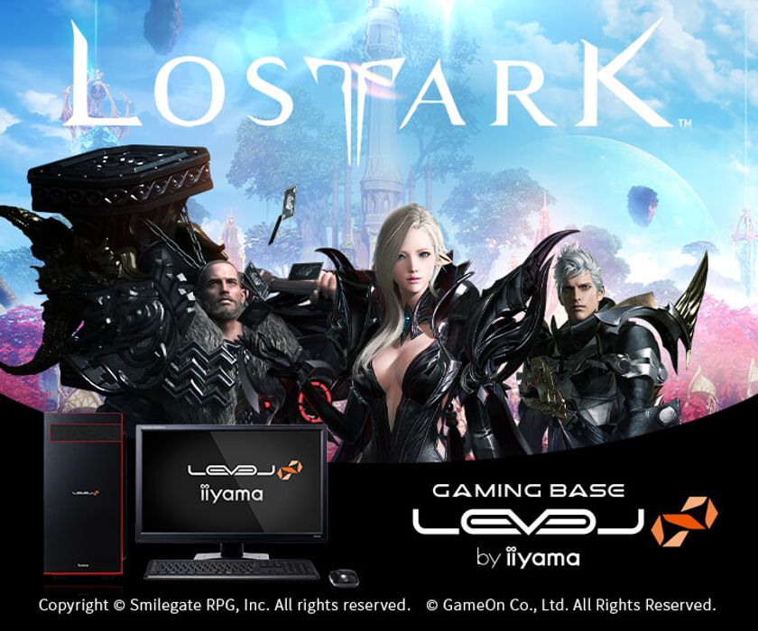 iiyama PC「LEVEL∞（レベル インフィニティ）」より、
第10世代 インテル(R) Core(TM) プロセッサー 搭載
『LOST ARK推奨パソコン』を発売