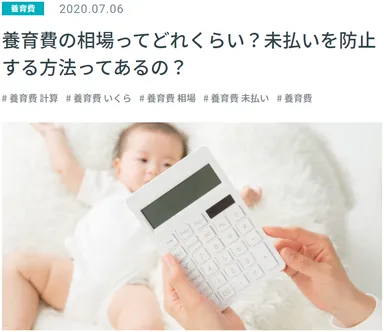 養育費の相場