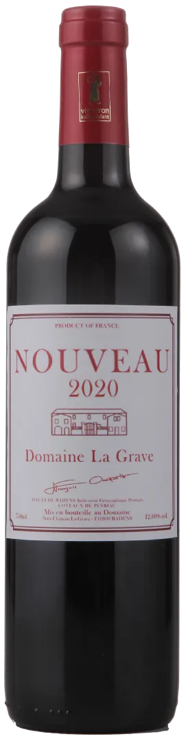 ラ・グラーヴ・ヌーヴォー 赤 2020