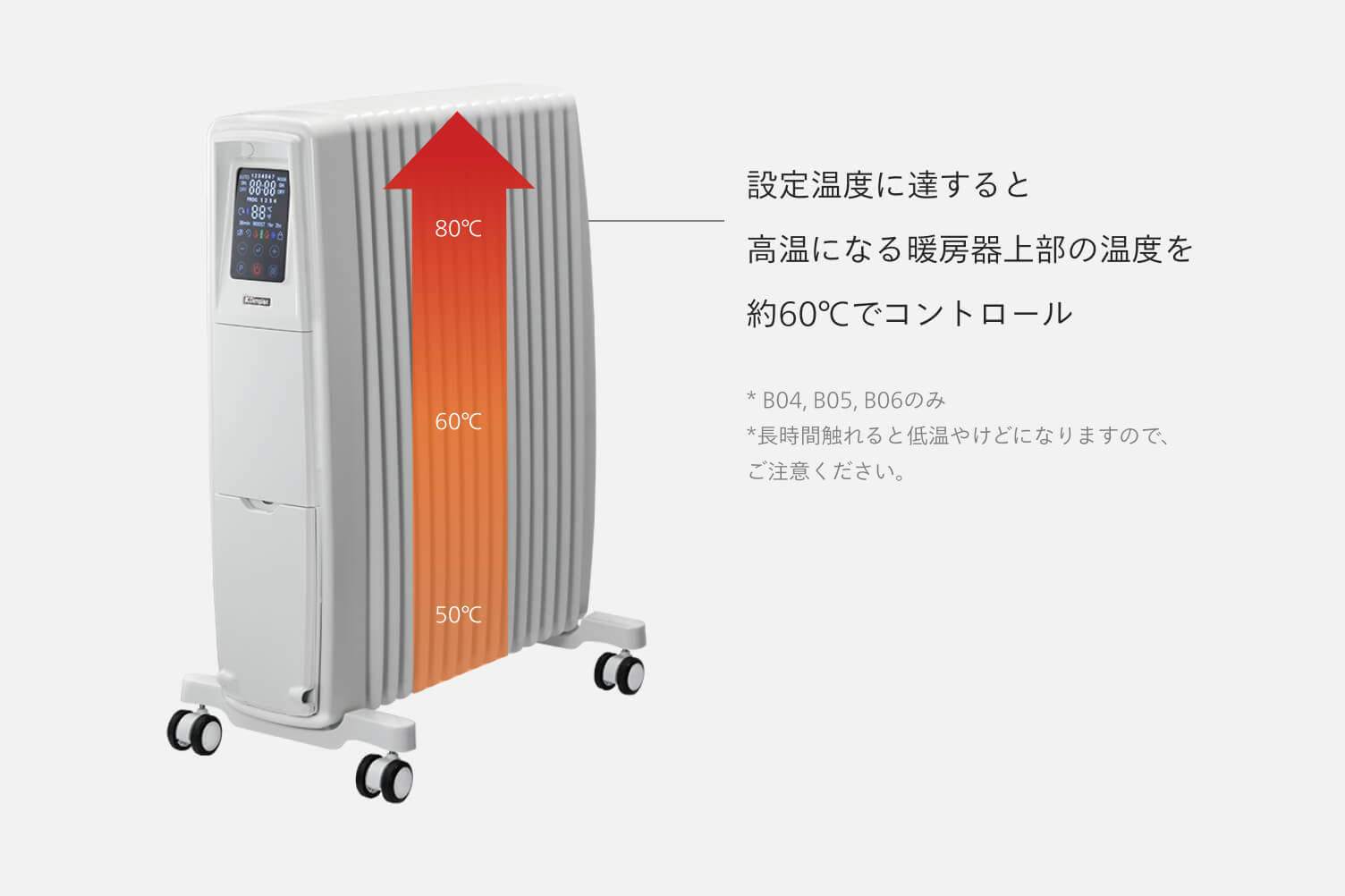 オイルヒーターのパイオニアが日本の冬を変える！新シリーズ EVORAD(エボラッド)の2機種を11月より販売開始  ～環境にやさしく・無風・無音！次世代の温もりをお届け～｜株式会社バーグマンのプレスリリース