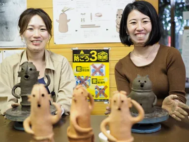 ちちてつさんぽ「はにわづくり体験」
