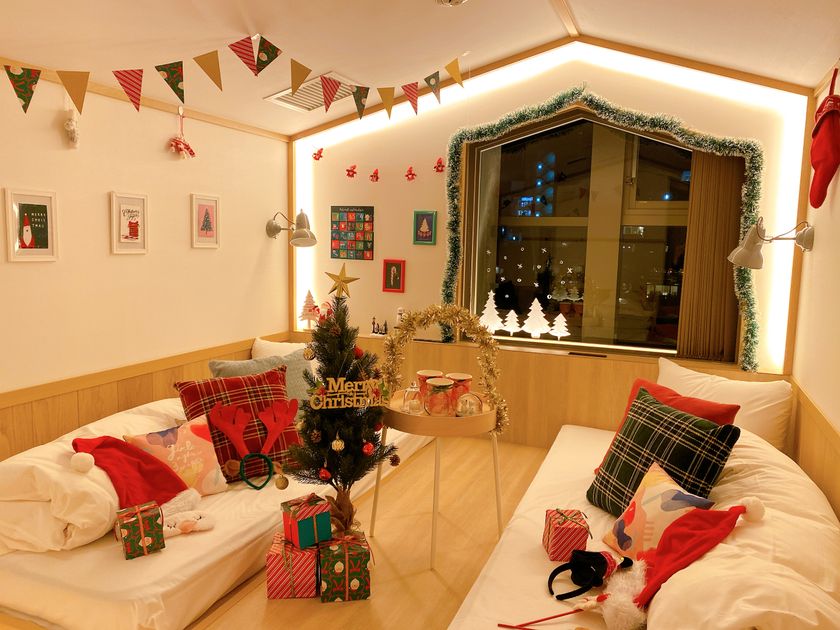 みんなの憧れ！
気分はまるで、海外のホームパーティー
Christmas Holiday Room