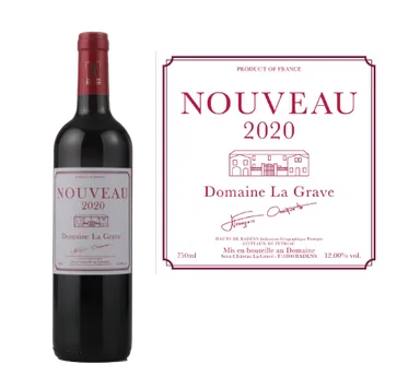 ラ・グラーヴ・ヌーヴォー 赤 2020