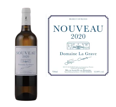 ラ・グラーヴ・ヌーヴォー 白 2020