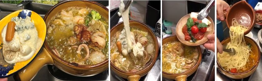 冬を寒さを乗り越えるイタリアンレストランの新メニュー
ピアンタ初の鍋メニュー「選べる！元気いただき ヨーロッパ“こなべ”」登場
