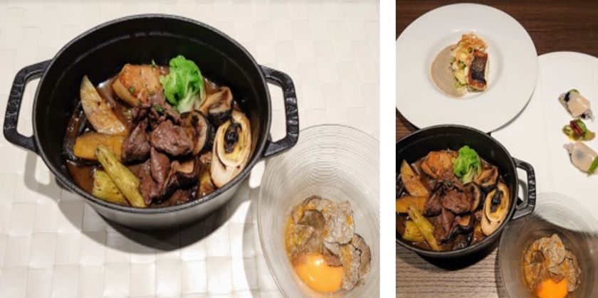 本格フランス料理店が提供する“新しい鍋様式”
Le Maraisの特別コース「フレンチ風 蝦夷鹿のすき焼き鍋」登場