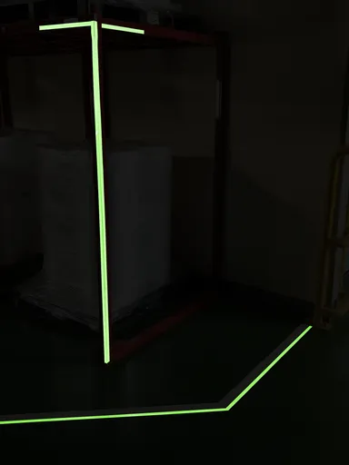 用途例：荷物置き場(暗)