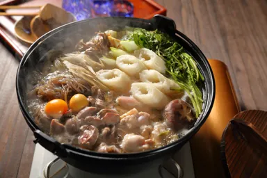 比内地鶏きりたんぽ鍋セット(イメージ)