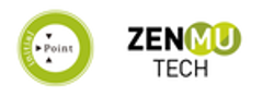 株式会社ZenmuTech、イニシャル・ポイント株式会社のロゴ