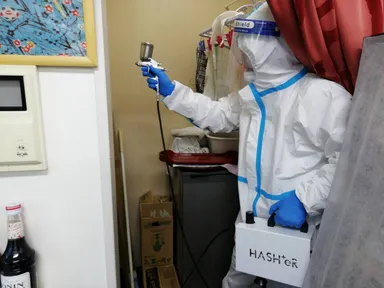 消毒作業(1)