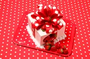 「ストロベリーショートケーキのプレゼントボックス」