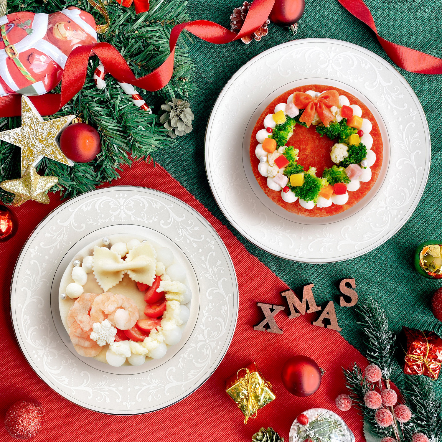 Decopa 冬季限定商品 新発売 冷凍の概念を覆す クリスマスにイチオシの可愛いパスタが登場 株式会社プレックスのプレスリリース