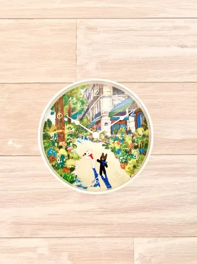 「掛け時計 巴里のプロムナード」税込価格 ￥8,800