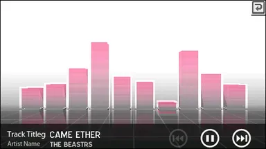 配信コンテンツデモイメージ(イコライザー)