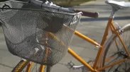旧式自転車ホルダー：カゴ