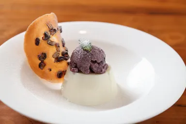 にし阿波 紫とうもろこしのデザート(イメージ)