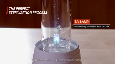 特殊UV-Cランプ採用